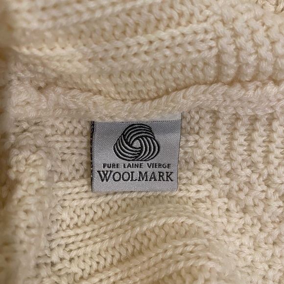 Women’s Authentic Lacoste Cream Tunic Sweater - Picture 3 of 11